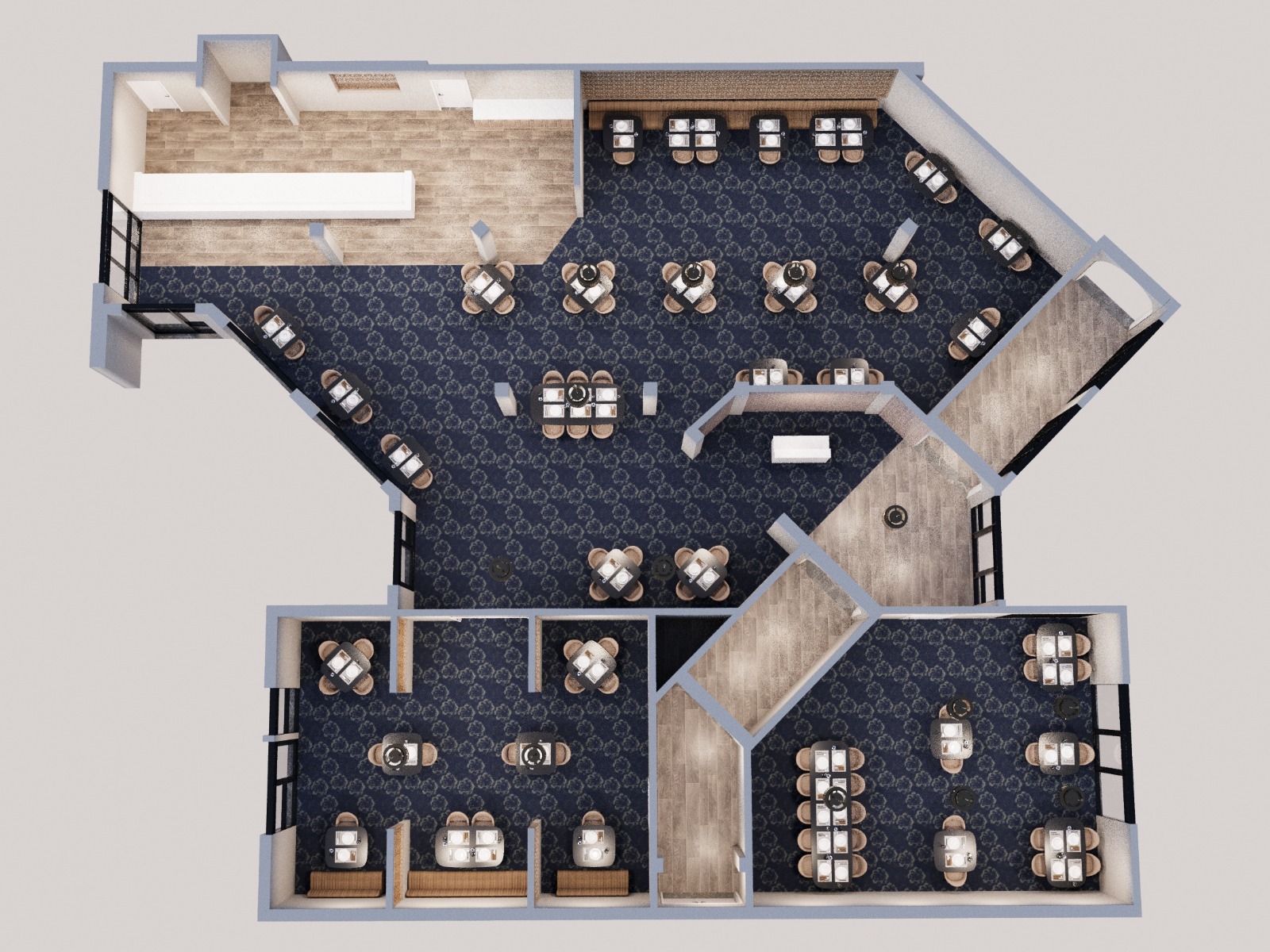 Dari Living interior rendering 15