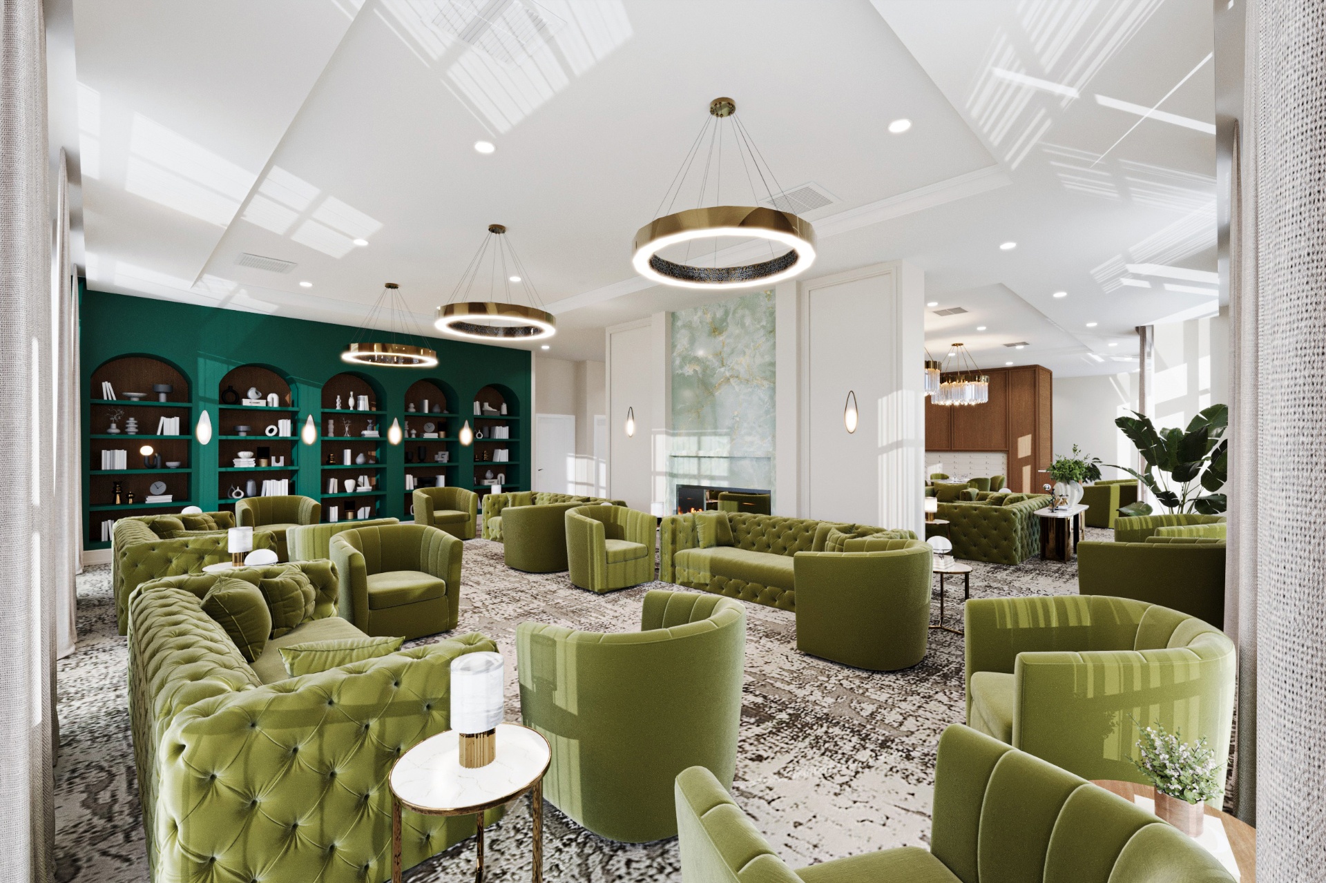 Library at Dari Living