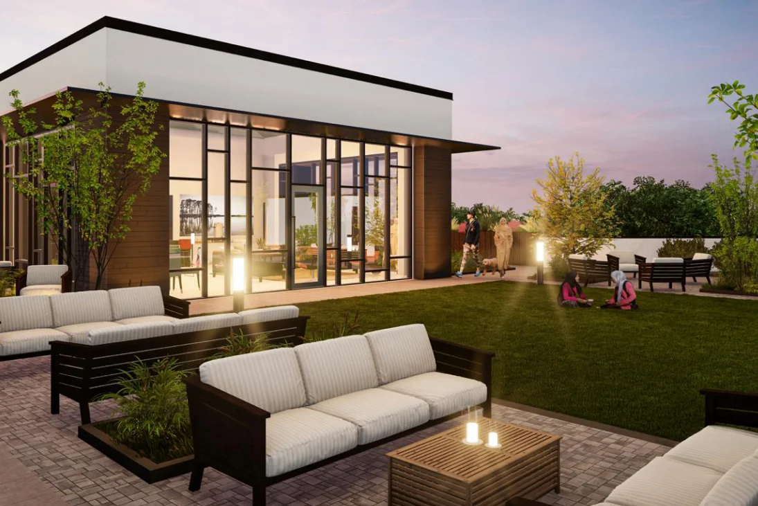 Dari Living exterior rendering 5