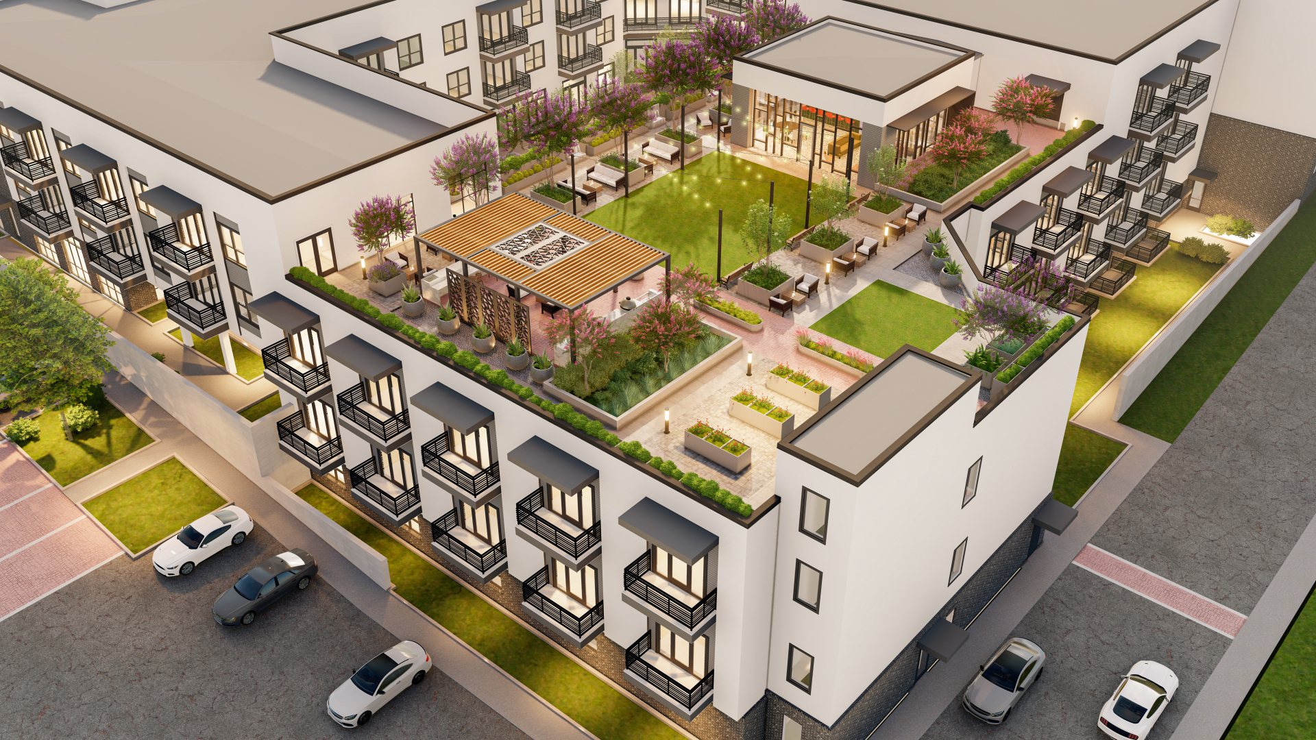 Dari Living exterior rendering 6